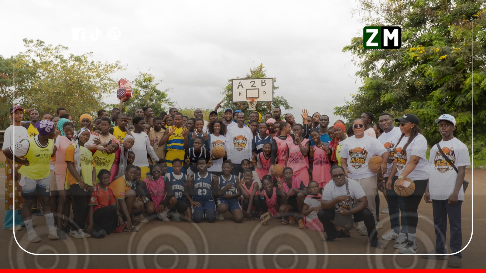 Hommage à Kouassi Yao Gilbert, bâtisseur du centre de basket A2B à Daloa